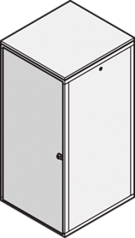 21117-186, STEEL DOOR PLAIN 25U 600W