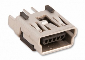 1734753-1, Разъем mini-USB тип B на кабель