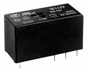 HF115F/005-2Z4B, Реле электромагнитное