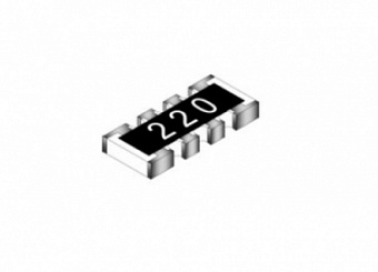 FCN164RJ10R, Резисторная сборка SMD (0603x4 10Ом 5%)