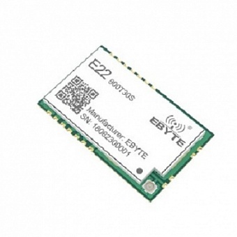 E22-900T30S, Module Low consumption, anti-interference UART 868/915MHz 30dBm 10 0.3~62.5k