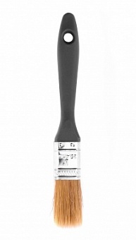 Кисть плоская Евро 1, натуральная щетина,, пластмассовая ручка MATRIX 83061