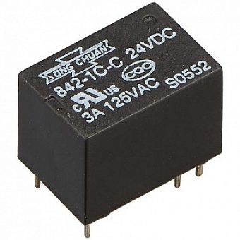 842-1C-C 24VDC, Реле электромагнитное