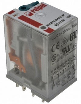 R4N-2014-23-1012-WT, Реле электромагнитное 12VDC 4 Form C 250VAC/7А