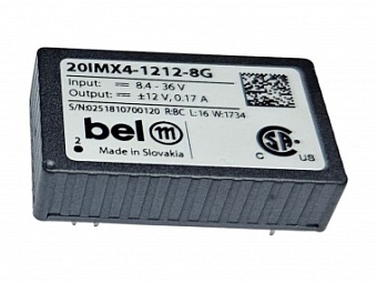 20IMX4-12-12-8G, Конвертер DC/DC (Bel Power Solutions)