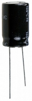EEUFR1H102, Конденсатор электролитический (1000мкФ 50В 105гр 16х25мм 10000ч low ESR)