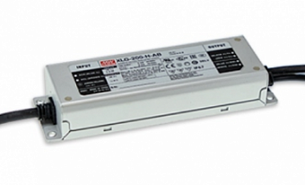 XLG-200-L-AB, AC-DC, 200Вт, стабилизатор тока, IP67, вход 90…305В AC, 47…63Гц, ККМ, выход 700…1050мА