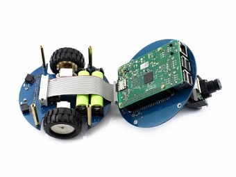 AlphaBot2 robot building kit for Raspberry Pi 3B/3B+/4B (no Pi)