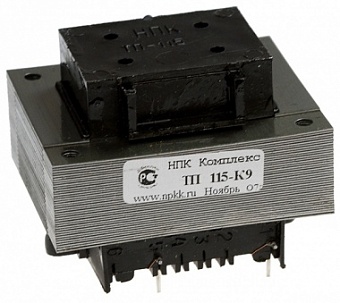 ТП 115-К9, Трансформатор (2х12В 0,81А)