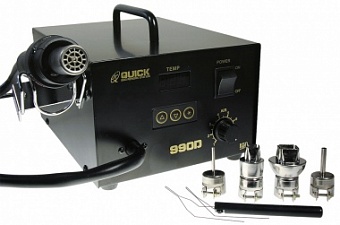 Quick990D (100-480гр) паяльная станция горячим воздухом 220В