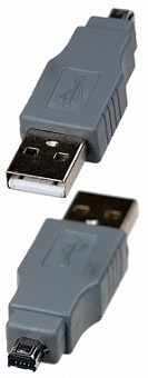 6-093, Переход USB A шт - mini B 4Pin шт
