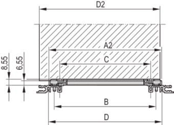 24561-331, GUIDE RAIL CODING 280MM 10PC