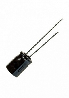 EEUFC1C221, Конденсатор электролитический (220мкф 16В 105гр 20% 8х12мм LowImp)