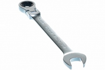 Ключ комбинированный трещоточный с шарниром 17мм