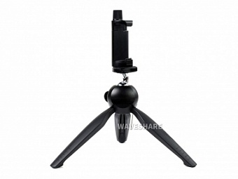 Portable mini tripod, 360° rotation, ideal for Raspberry Pi HQ Camera