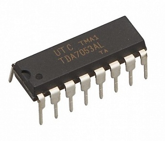 TDA7053, Микросхема УНЧ (УМЗЧ) аудио класс B