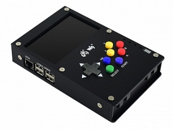 GamePi43, Portable Video Game Console Based on Raspberry Pi, UK Plug