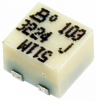 3224J-1-103E, Резистор подстроечный (10кОм 10% 12об.)