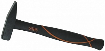 327 BlackTec® Молоток слесарный с 3К фиберглассовой рукояткой, 500 г, 325 мм, DIN 1041