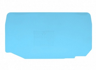 Пластина разд. TWFN 16/35 BLAU, Разделительная пластина, для клемм WKFN 16..., цвет: синий
