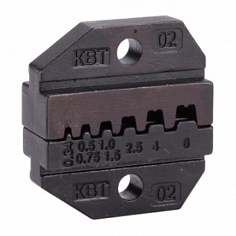 МПК-02, Номерные матрицы для опрессовки втулочных наконечников