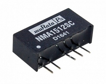 NMA1512SC, DC/DC TH 1Вт 15-12В SIP Dual (TMA 1512D)