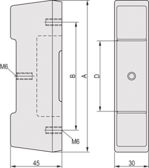 20823-668, F00T 3U BLACK  (COMPAC) (2X)