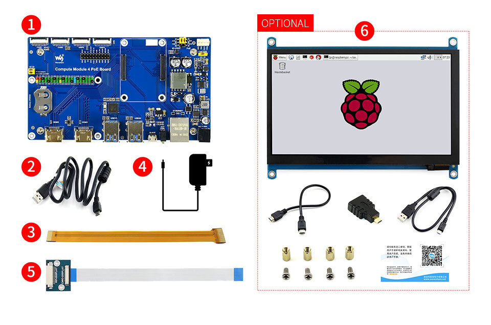 Raspberry Pi Compute module 4 development kit
