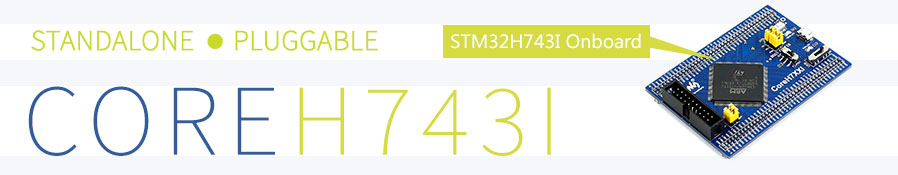 STM32H743IIT6 development board