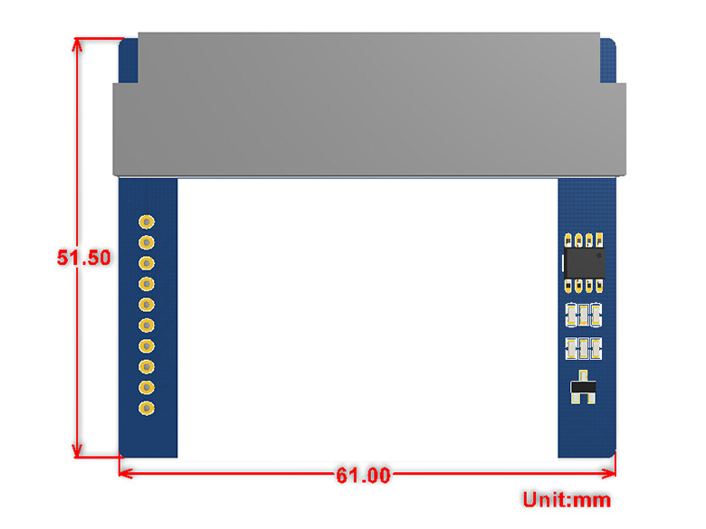 1.8inch LCD for micro:bit dimensions